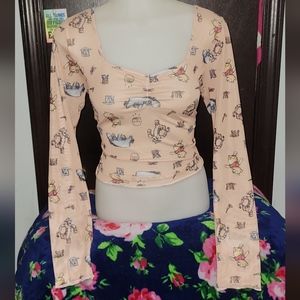 Winnie-the-Pooh Sheer Top